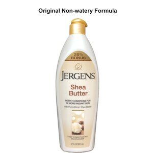 Original Pre-2020 Rich & Thick Formula Jergens Shea Butter Lotion, Made in USA